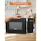 Commercial Chef Countertop Microwave, 0.7 Cubic Feet, Black CHM770B - alternate 3